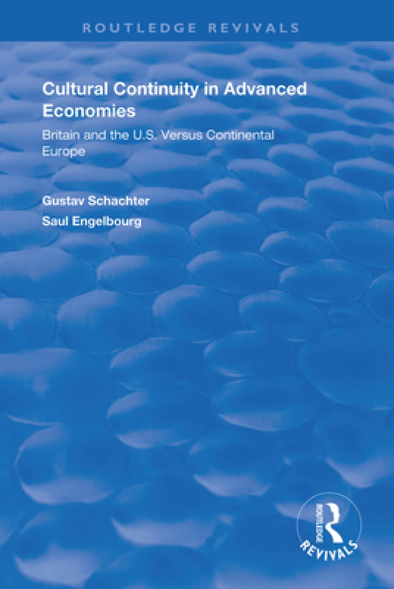 Cultural Continuity in Advanced Economies