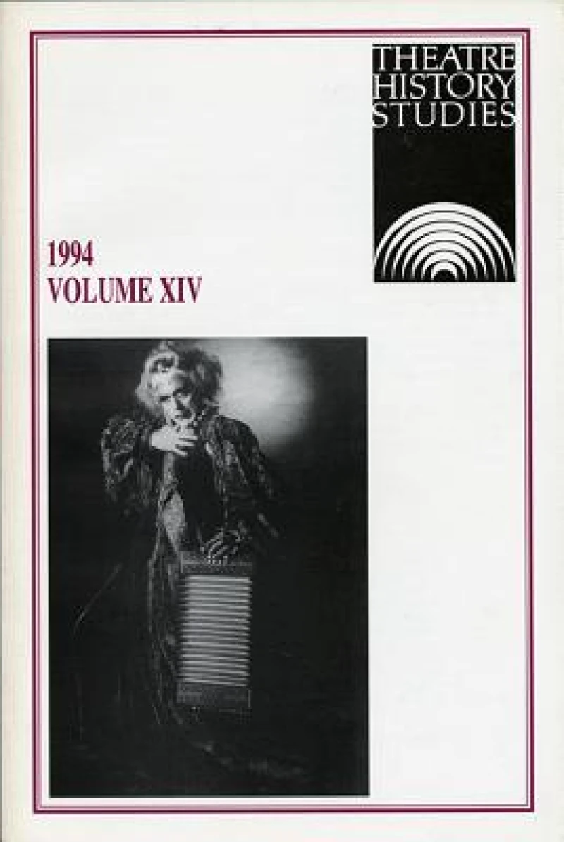 Theatre History Studies 1994