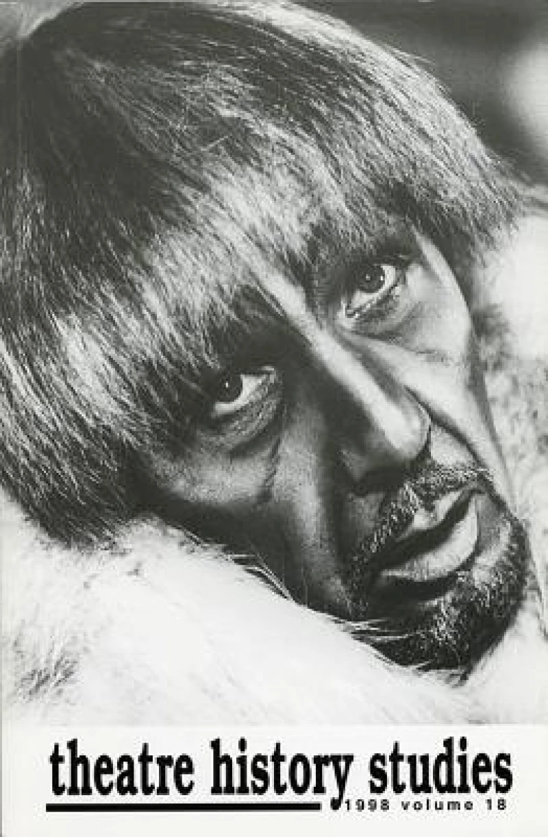 Theatre History Studies 1998