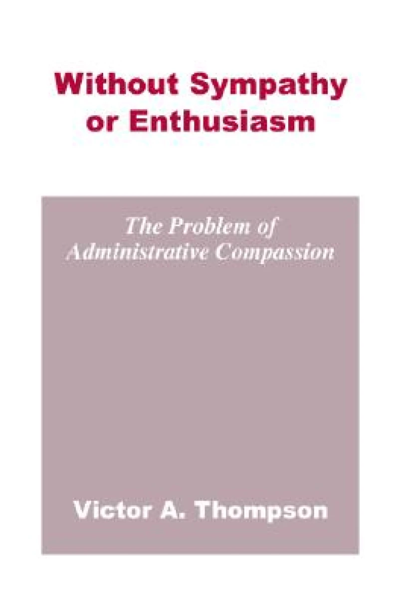 Without Sympathy or Enthusiasm
