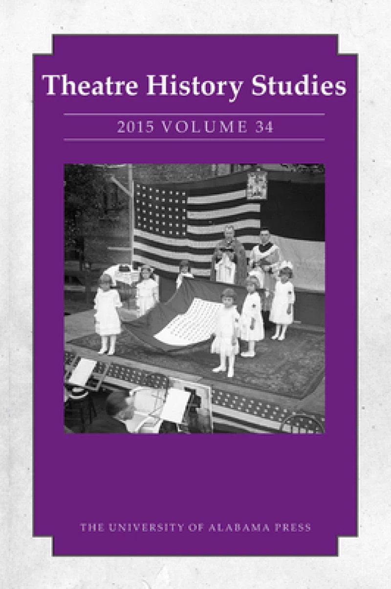 Theatre History Studies 2015, Volume 34