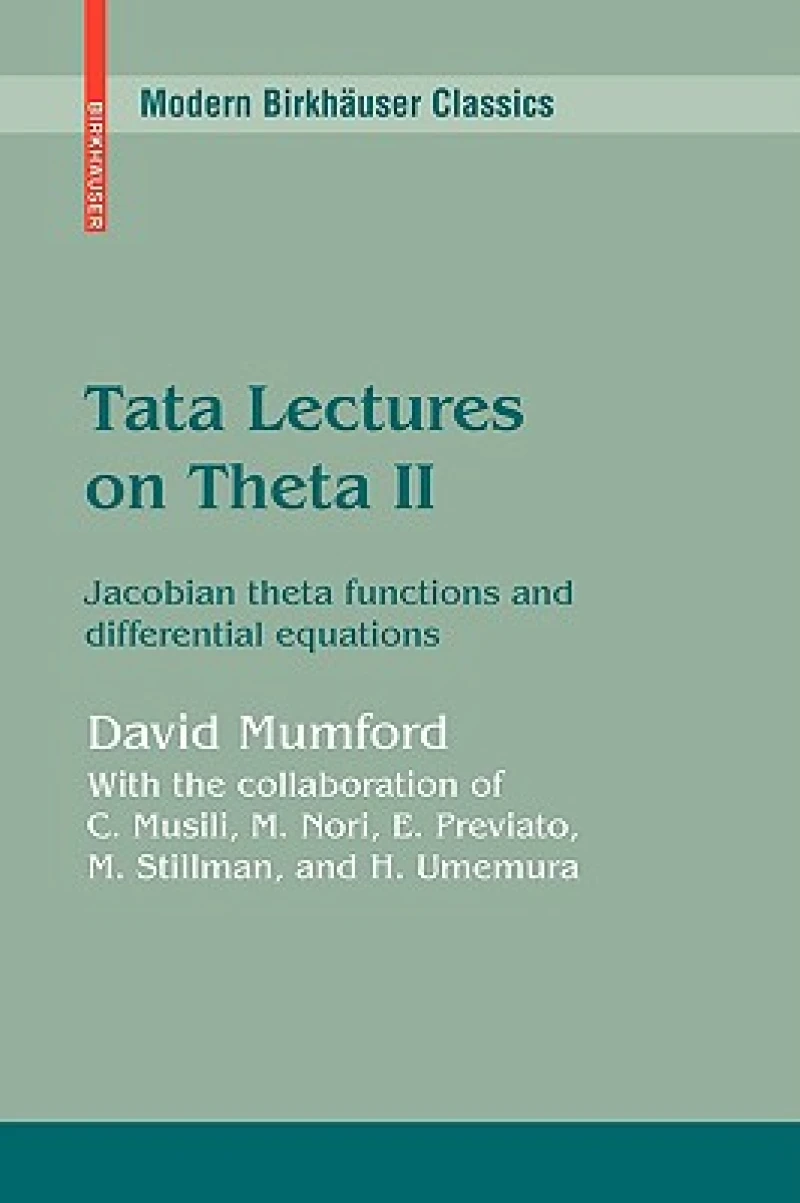 Tata Lectures on Theta II