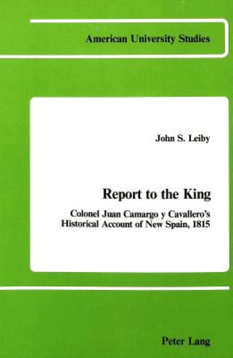 Report to the King