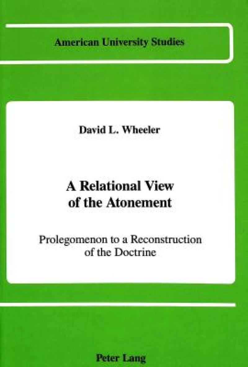 A Relational View of the Atonement