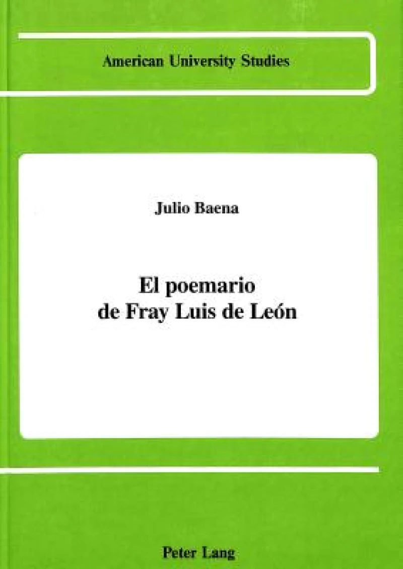 El Poemario de Fray Luis de Leon