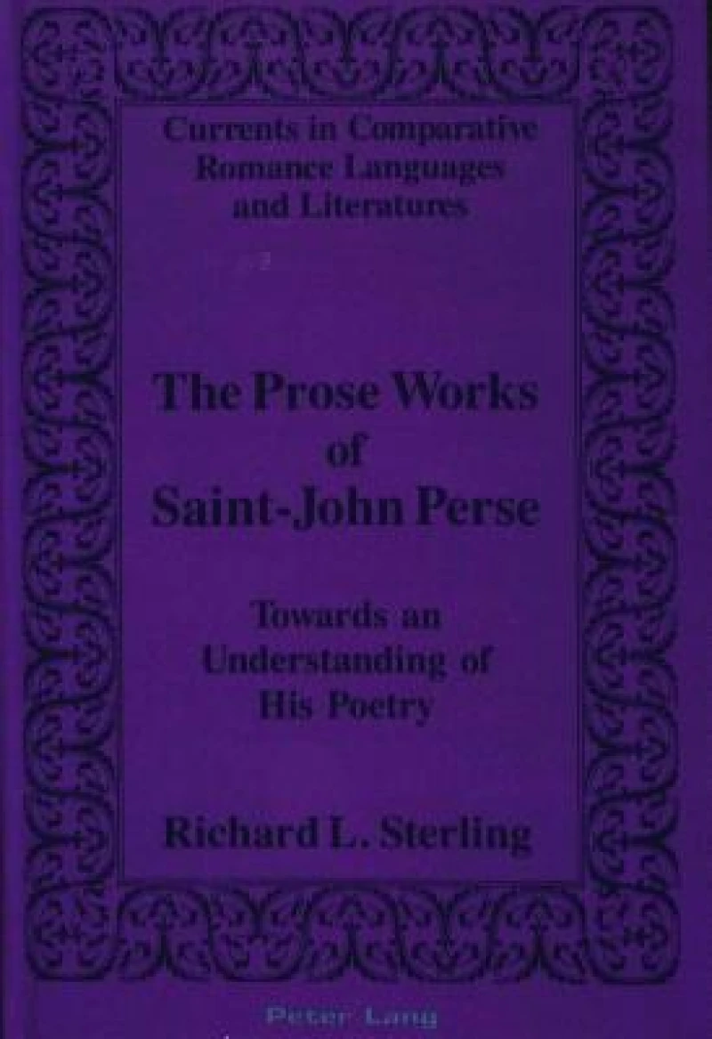 The Prose Works of Saint-John Perse