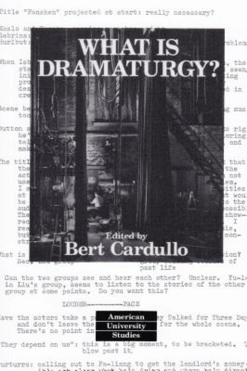What is Dramaturgy?