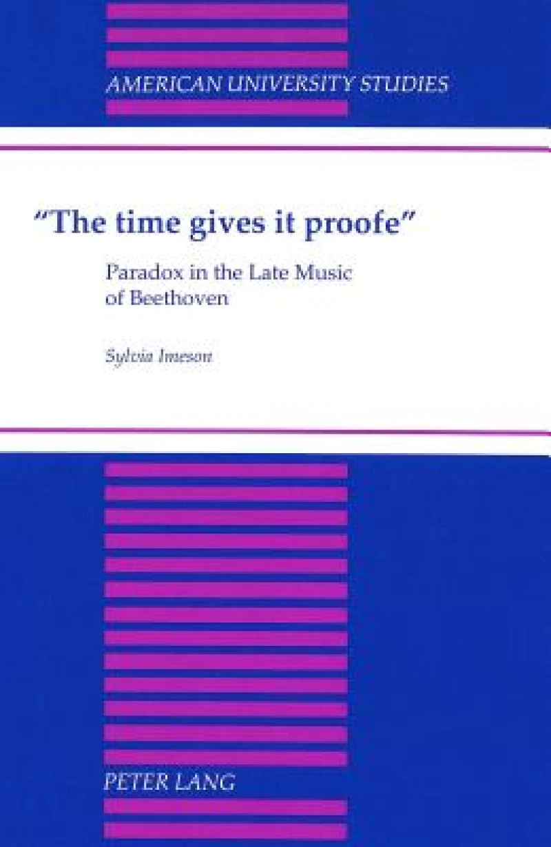 «The time gives it proofe»