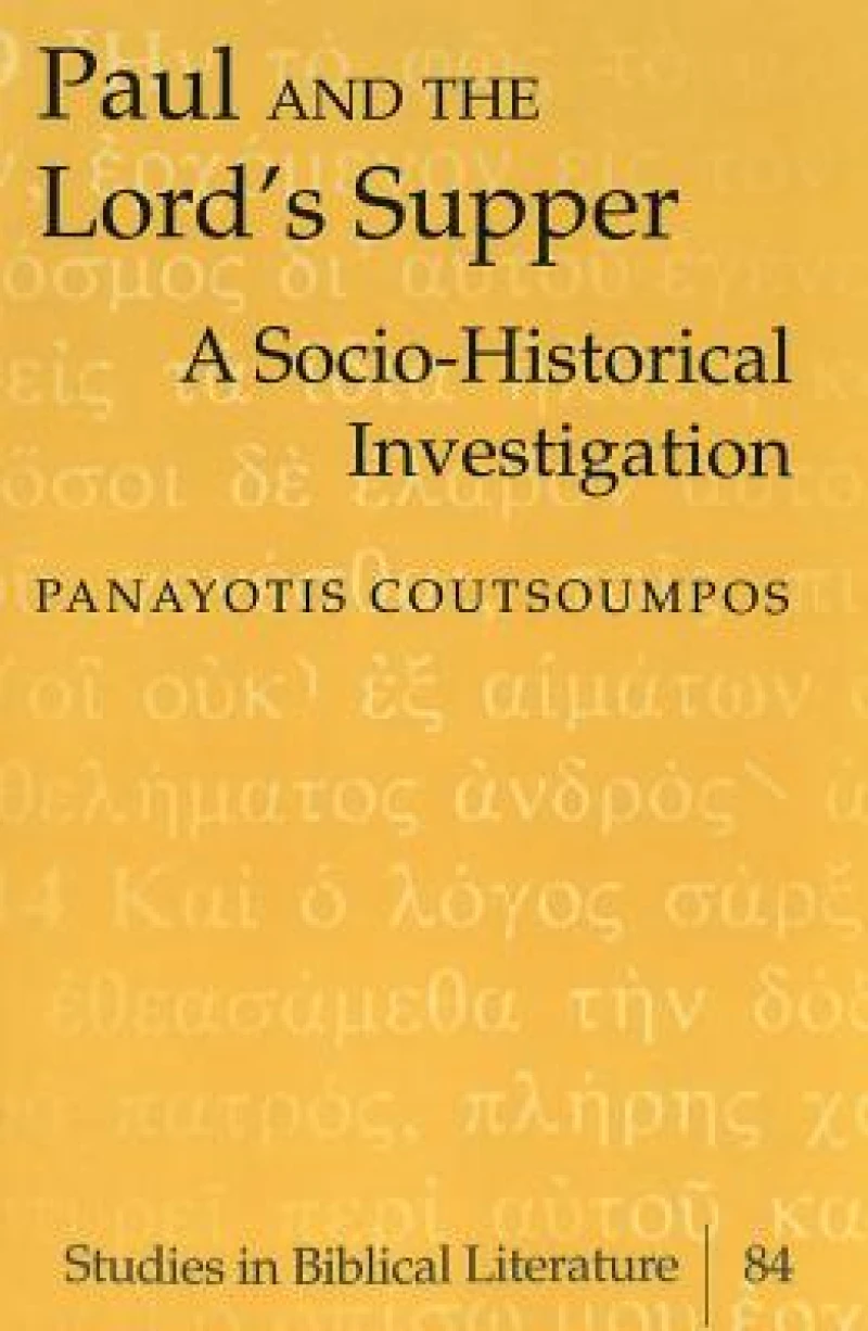 Paul and the Lord's Supper