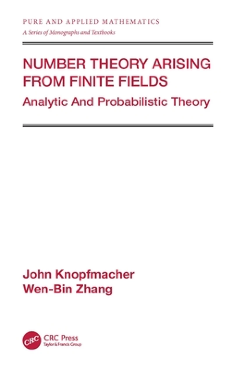 Number Theory Arising From Finite Fields