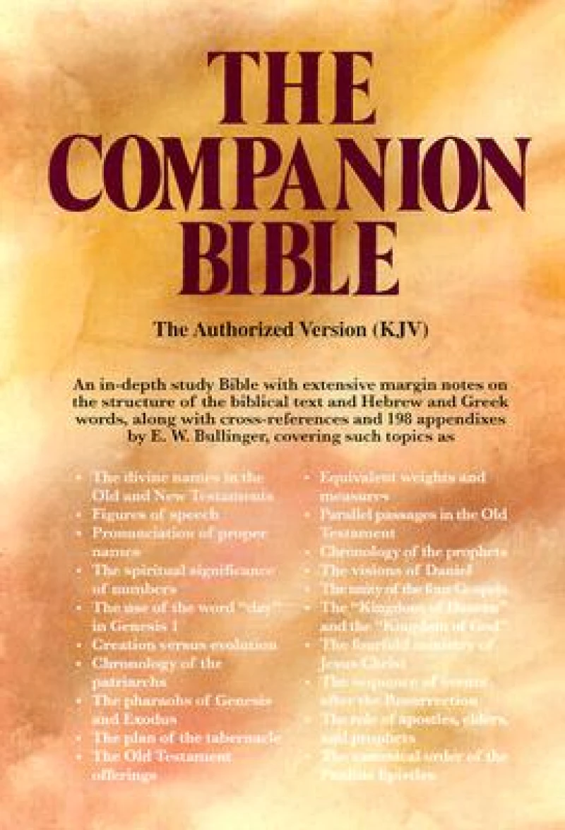 Companion Bible (Black)Gen Leather/Th Indexed