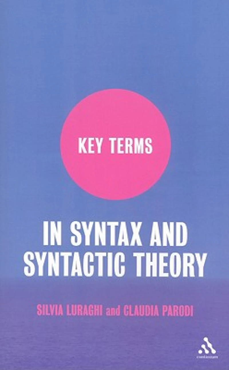 Key Terms in Syntax and Syntactic Theory