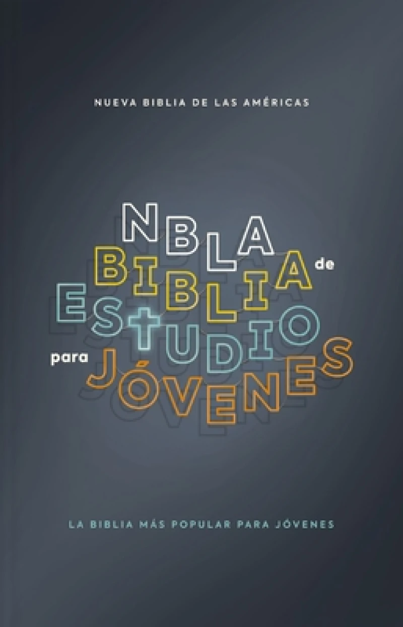 NBLA, Biblia de Estudio para Jovenes Adolescentes Tapa dura, Azul, Comfort Print