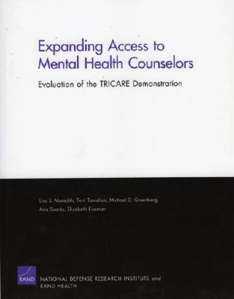 Expanding Access to Mental Health Counselors