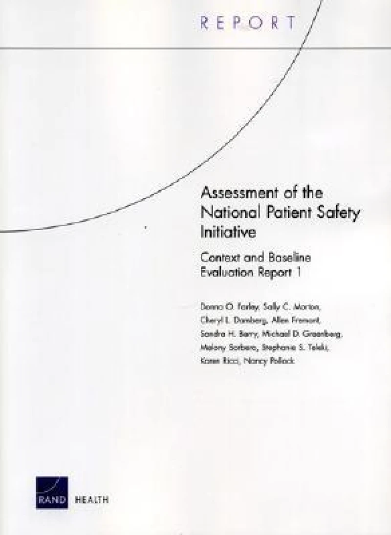 Assessment of the National Patient Safety Initiative