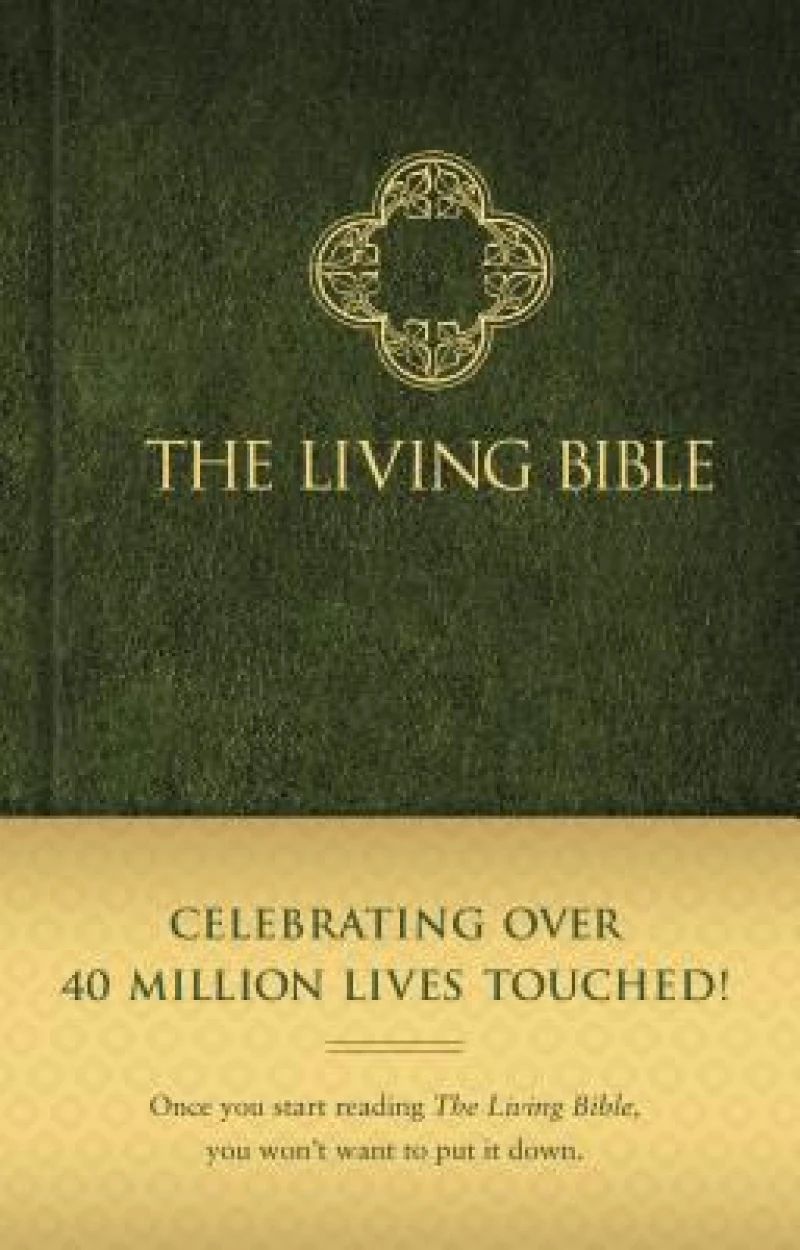 Living Bible (Hardcover, Green)