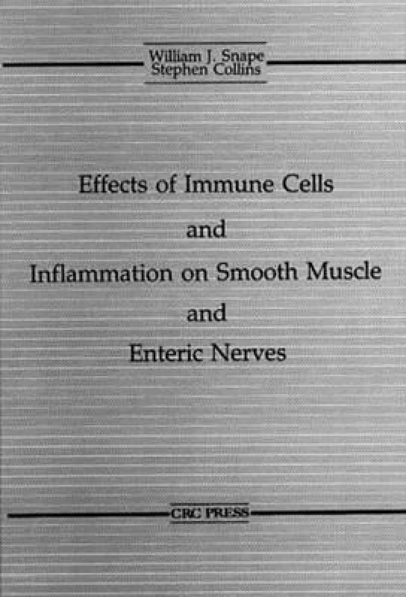 The Effects of Immune Cells and Inflammation On Smooth Muscle and Enteric Nerves