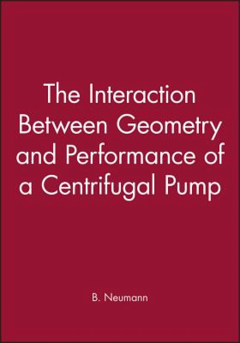 The Interaction Between Geometry and Performance of a Centrifugal Pump