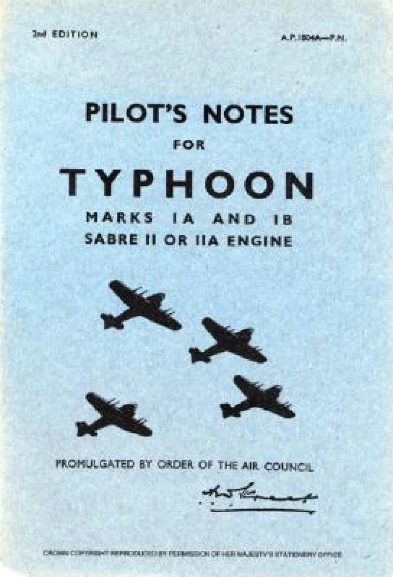 Typhoon IA & IB Pilot's Notes