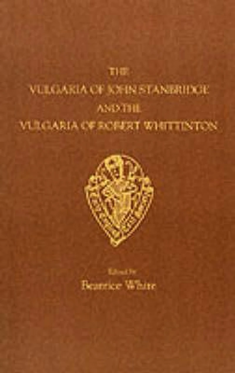 The Vulgaria of John Stanbridge