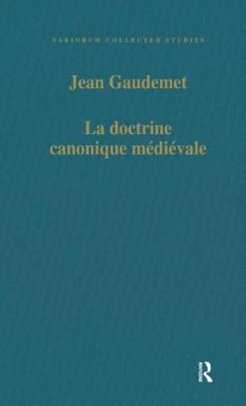 La doctrine canonique medievale