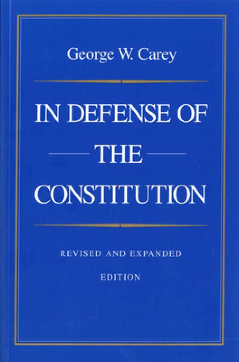 In Defense of the Constitution, 2nd Edition