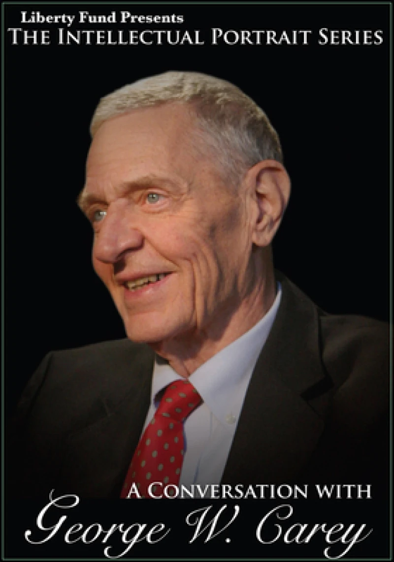 Conversation with George W Carey DVD