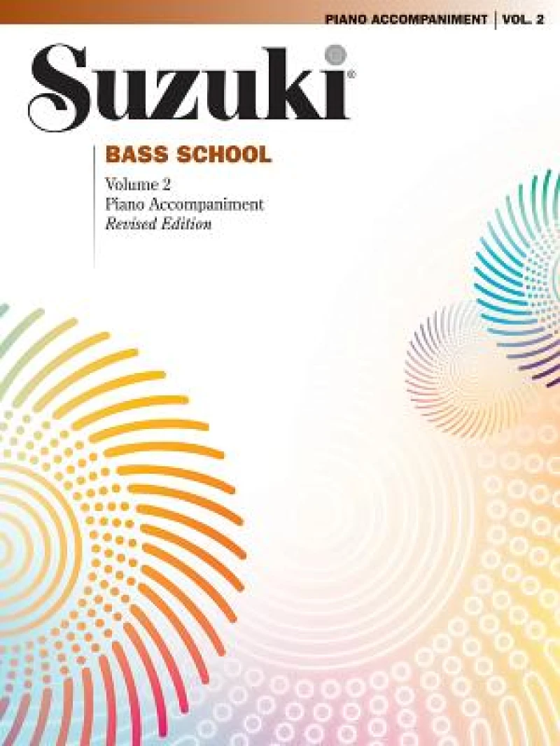 SUZUKI BASS SCHOOL VOL2 PIANO ACC