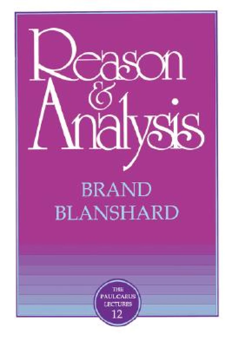 Reason and Analysis