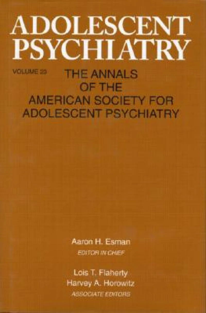 Adolescent Psychiatry, V. 23