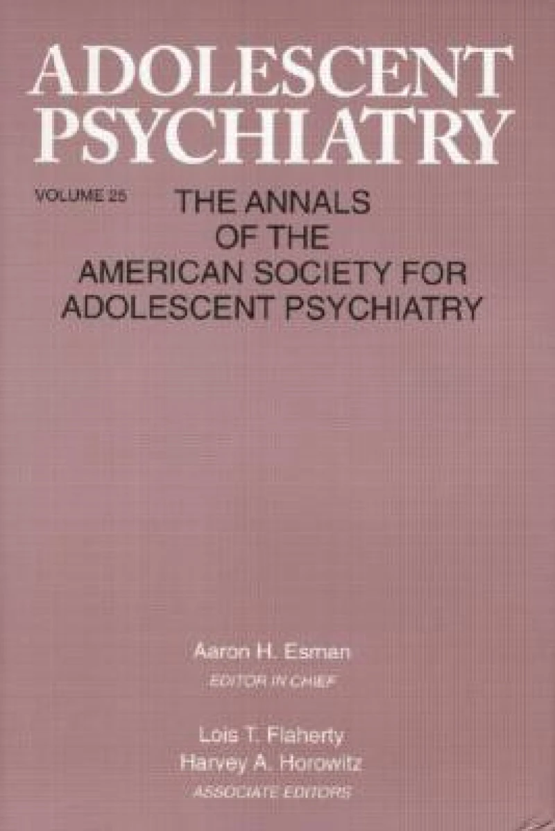 Adolescent Psychiatry, V. 25