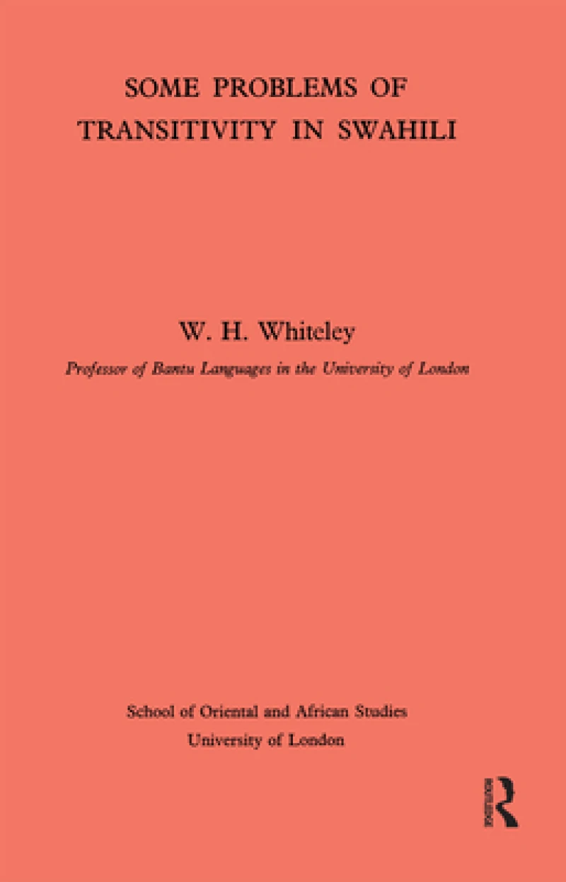 Some Problems of Transitivity in Swahili