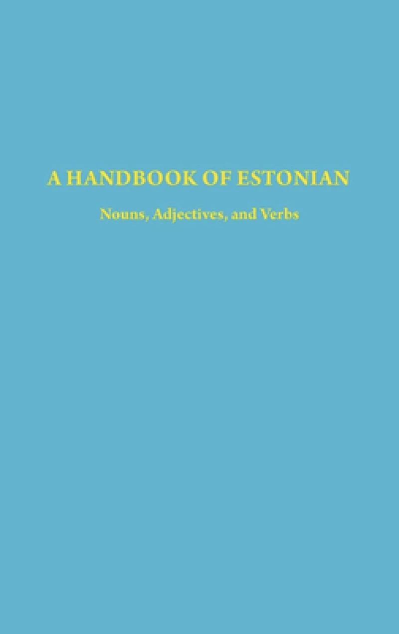 A Handbook of Estonian