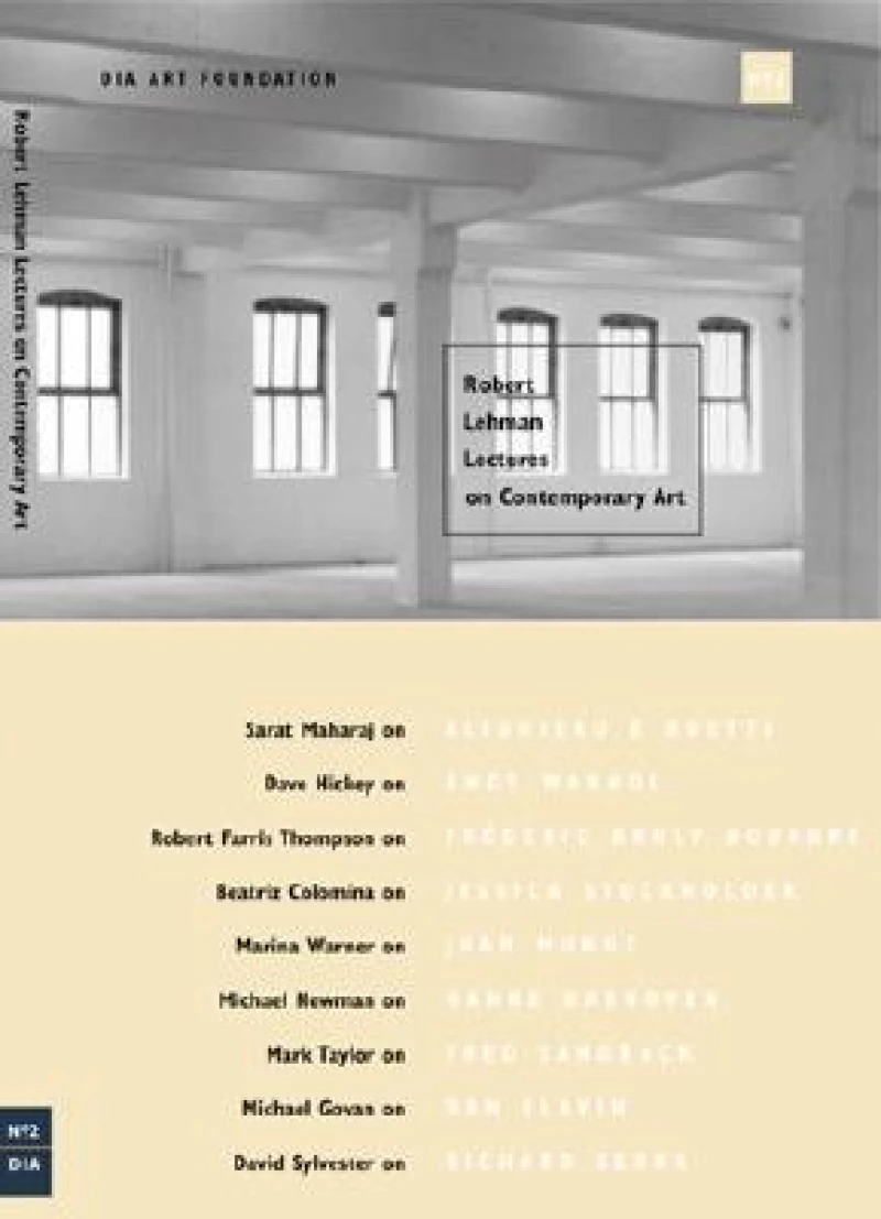 Robert Lehman Lectures On Contemporary Art No. 2