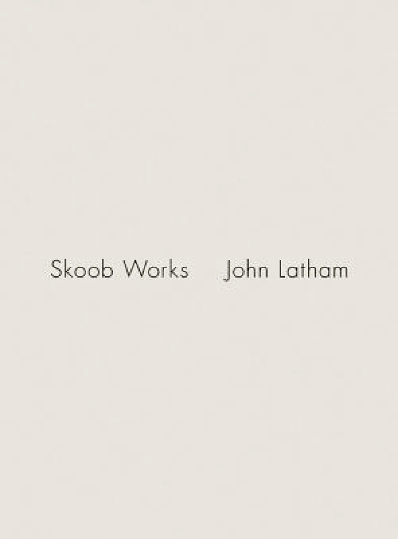 John Latham: Skoob Works