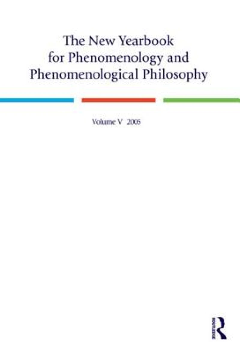 The New Yearbook for Phenomenology and Phenomenological Philosophy V. V