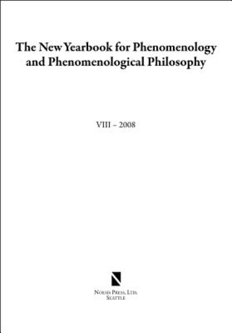 New Yearbook for Phenomenology and Phenomenological Philosophy