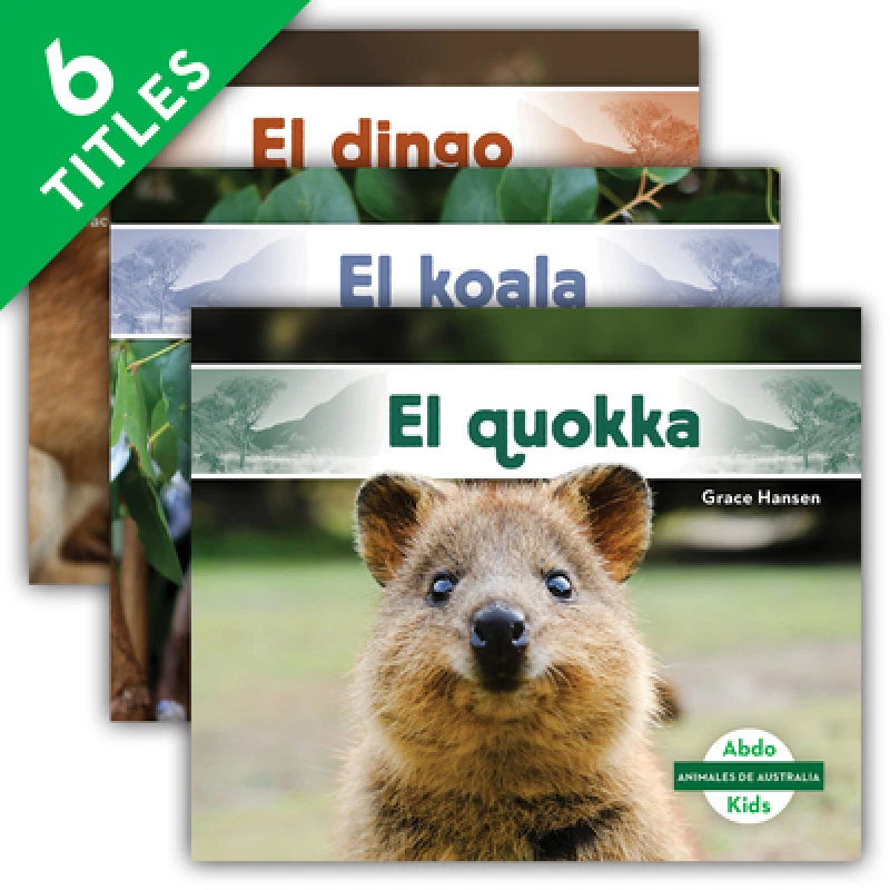 Animales de Australia (Australian Animals) (Set)