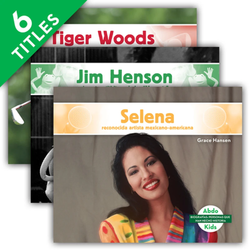 Biografias: personas que han hecho historia Set 4 (History Maker Biographies) (Set)