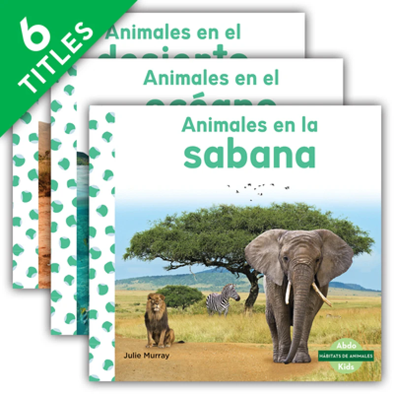 Habitats de animales/ Animal Habitats Set