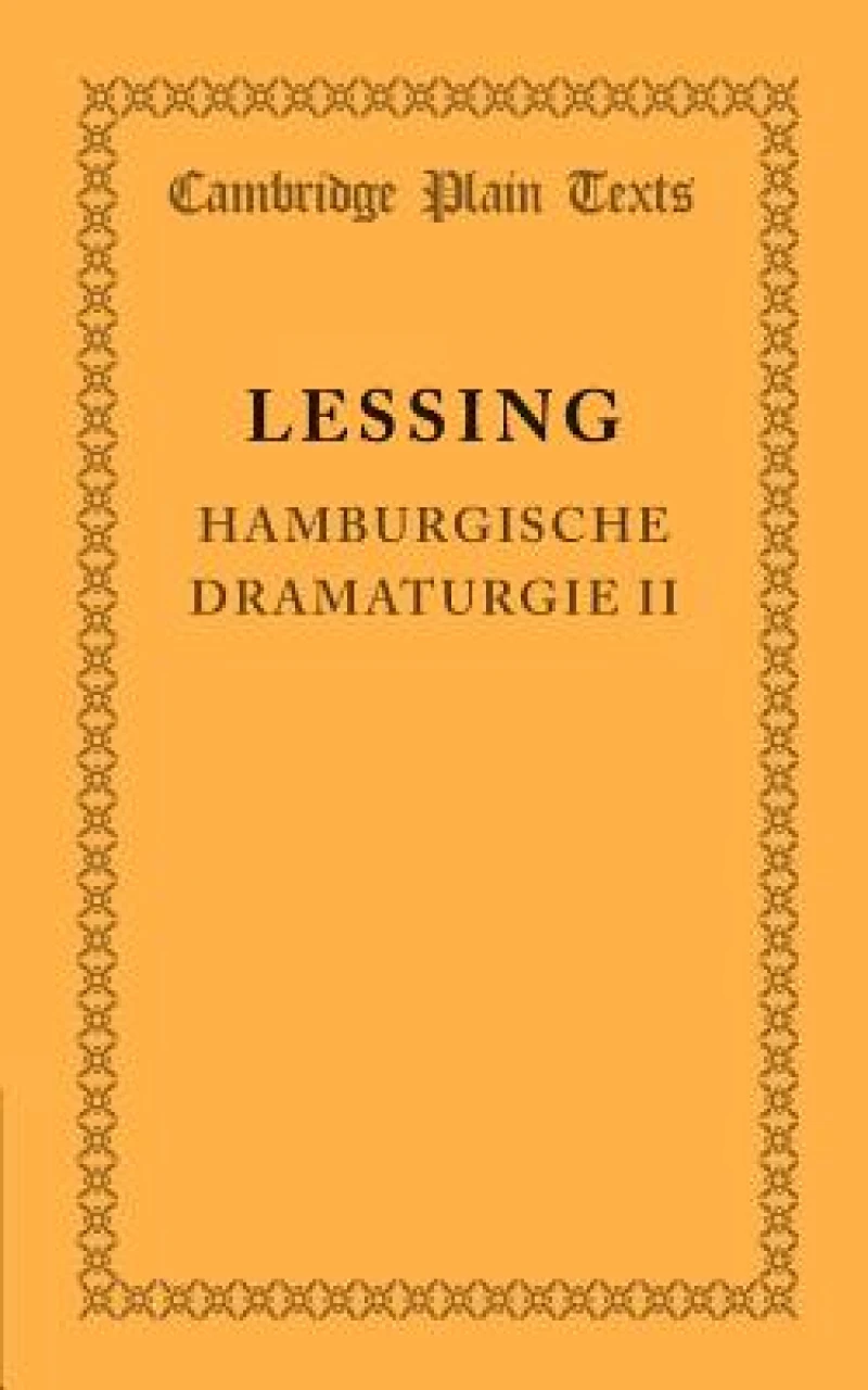 Hamburgische Dramaturgie II