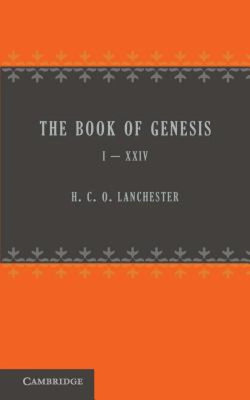 The Book of Genesis 1–24