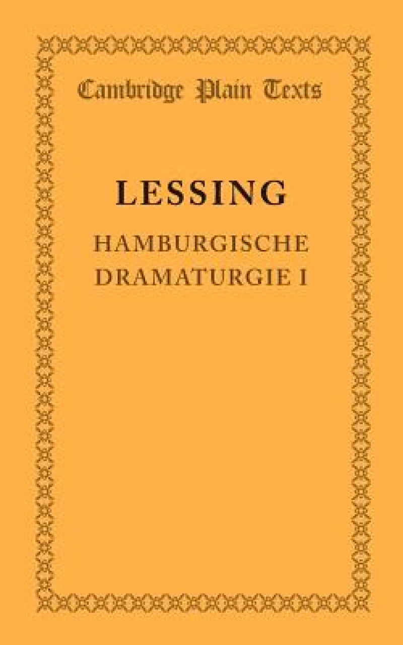 Hamburgische Dramaturgie I