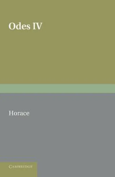 Horace Odes IV