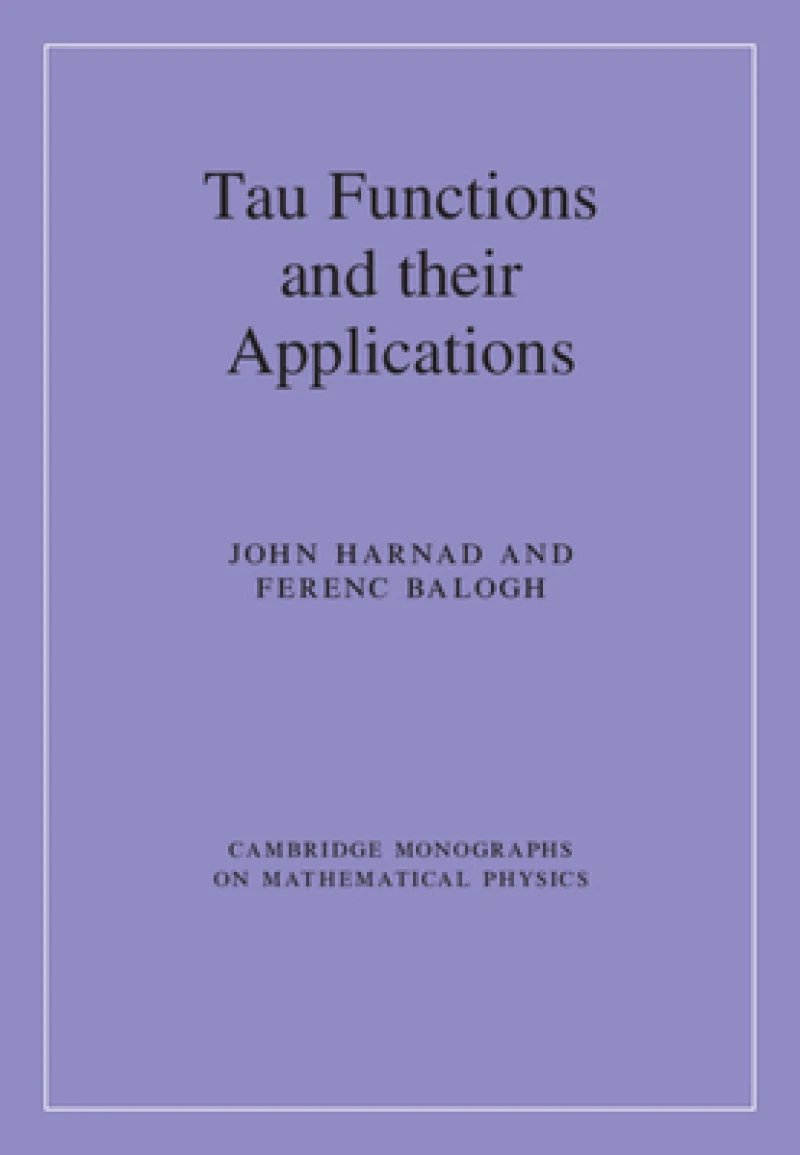 Tau Functions and their Applications