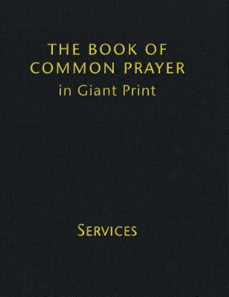 Book of Common Prayer Giant Print, CP800: Volume 1, Services