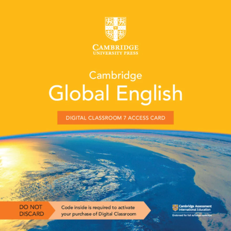 Cambridge Global English Digital Classroom 7 Access Card (1 Year Site Licence)
