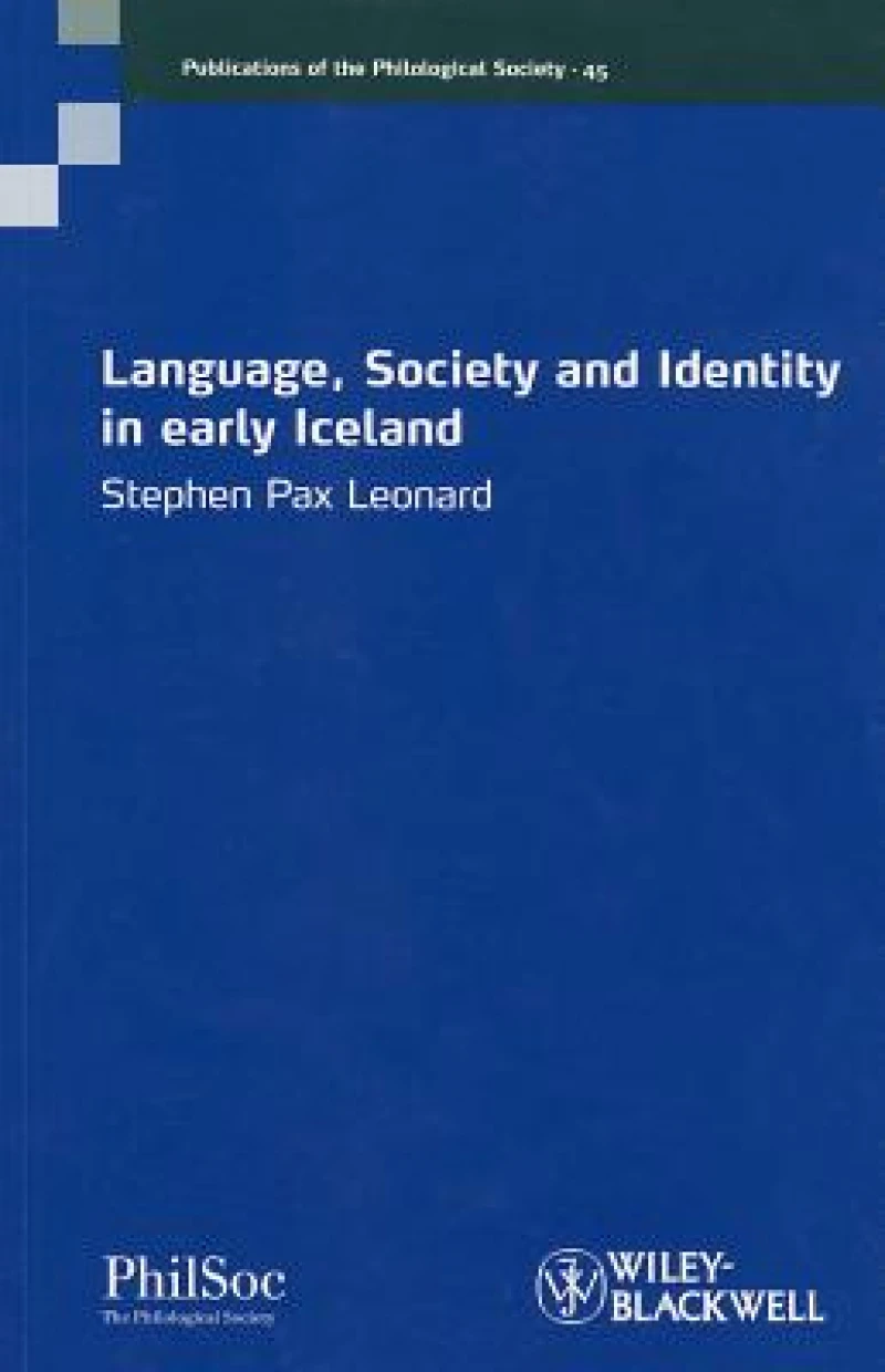 Language, Society and Identity in early Iceland