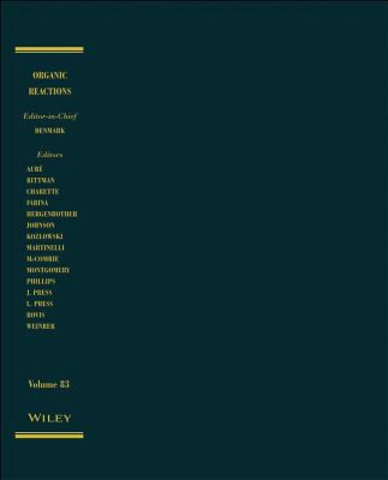 Organic Reactions, Volume 83