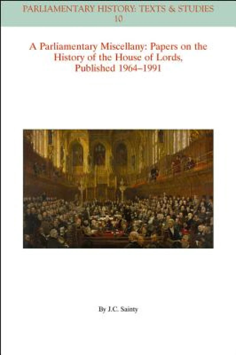 A Parliamentary Miscellany